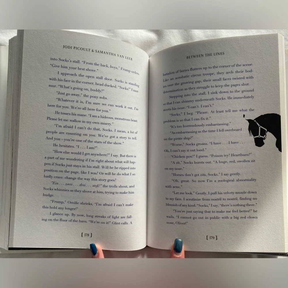 🫧4/$25 YA Books, Between the Lines by Jodi Picoult - Picture 4 of 8